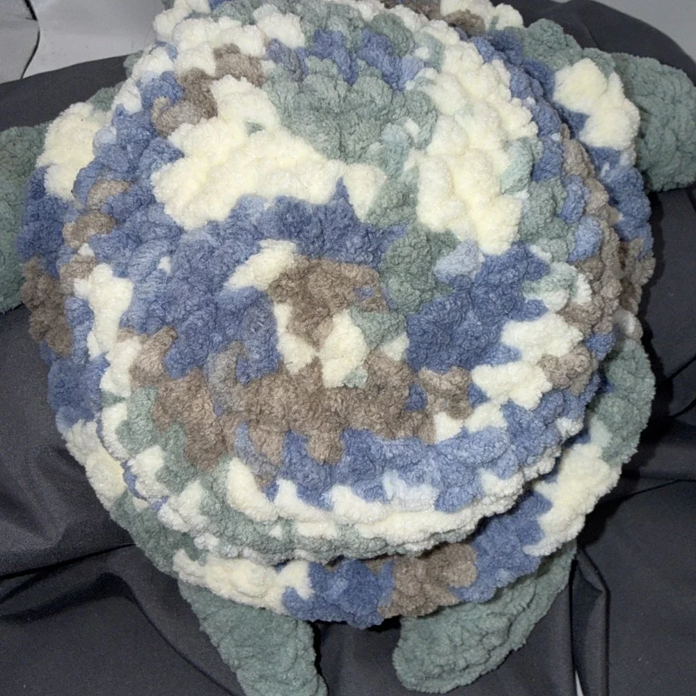 Hand Crocheted Turtle 12